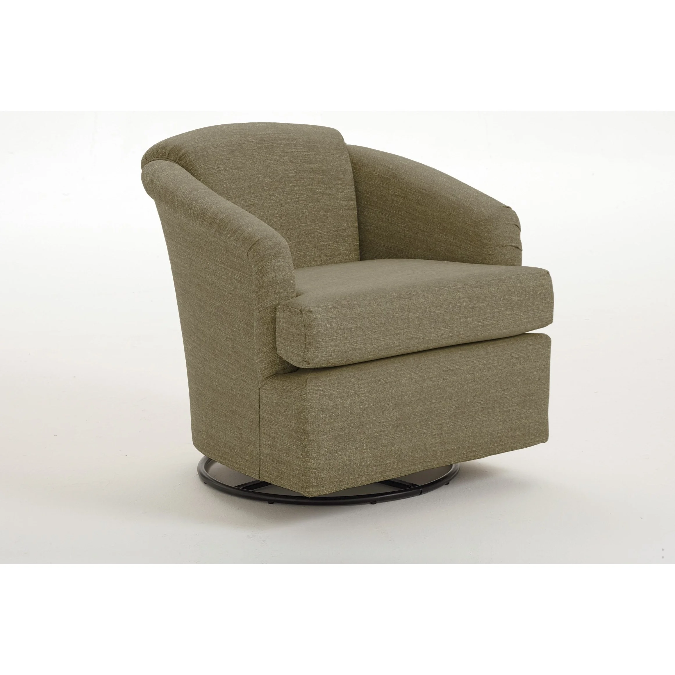 Best Home Furnishings Swivel Barrel Chairs 25671 Cass Swivel Barrel